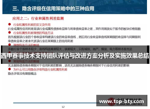 西甲赛事技术支持团队评估与改进方案分析及实施效果总结