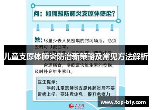 儿童支原体肺炎防治新策略及常见方法解析